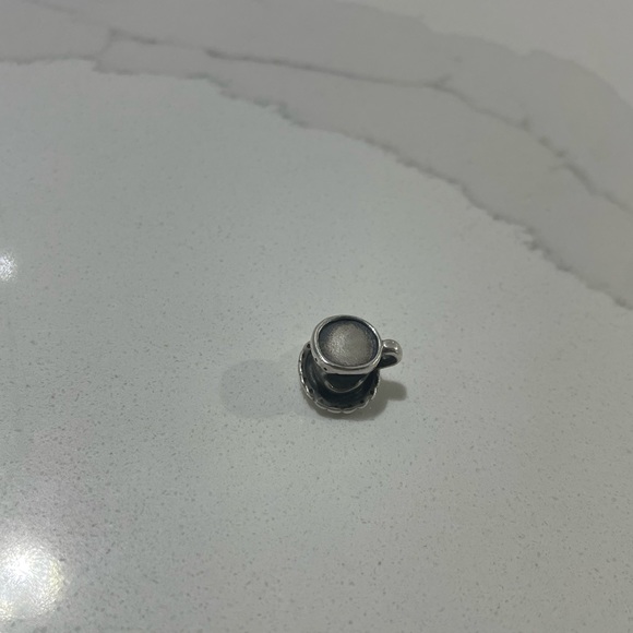 Tea Cup and Saucer Pandora Charm - Picture 4 of 4